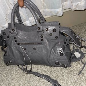 Balenciaga
Neo Cagole City Leather Satchel